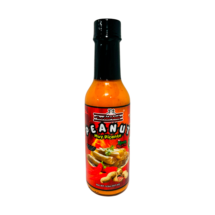 Spicy Peanut and Chile de Arbol Sauce. 5oz.