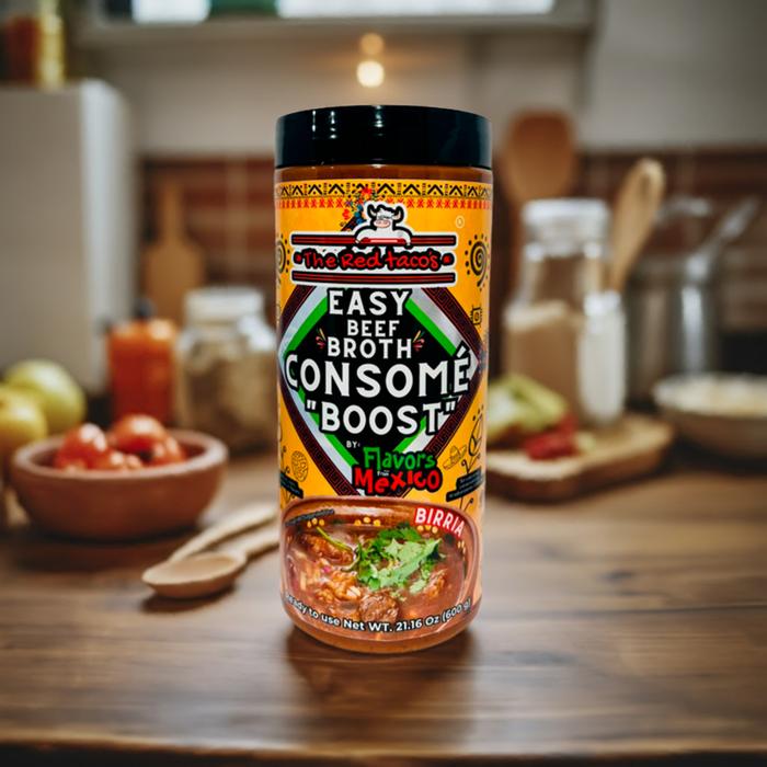 Birria Consommé Seasoning 16oz.