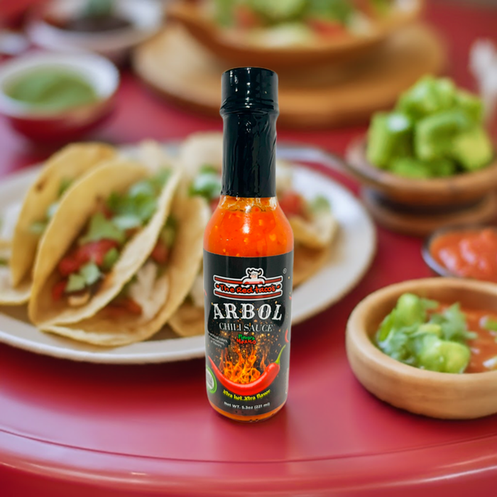 Red Chile de Arbol Sauce 5oz