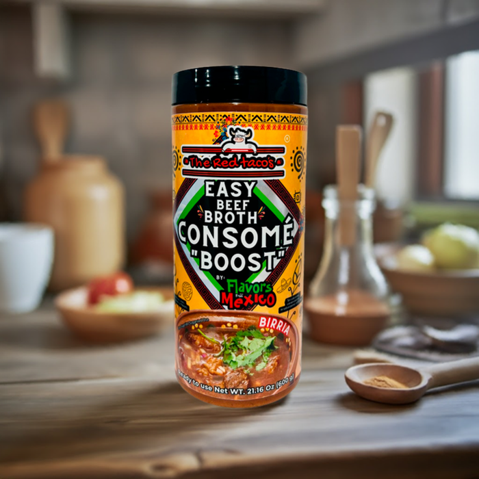 Birria Consommé Seasoning 16oz.